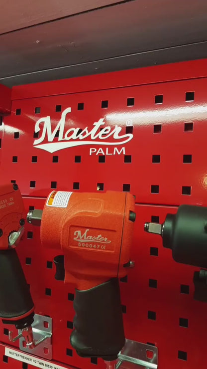 Master Palm 1/2" 超緊湊型小型氣動衝擊扳手 - 700 英尺/磅 - 949 牛米