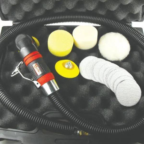 Master Palm Industrial 19 Pcs 2" right Angle Orbital Sander Set, Msa-k083 - MSA-K038 - USD $350 - Master Palm Pneumatic